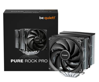 Wentylator do komputera BE QUIET! Pure Rock Pro 3 Silver 2x120mm